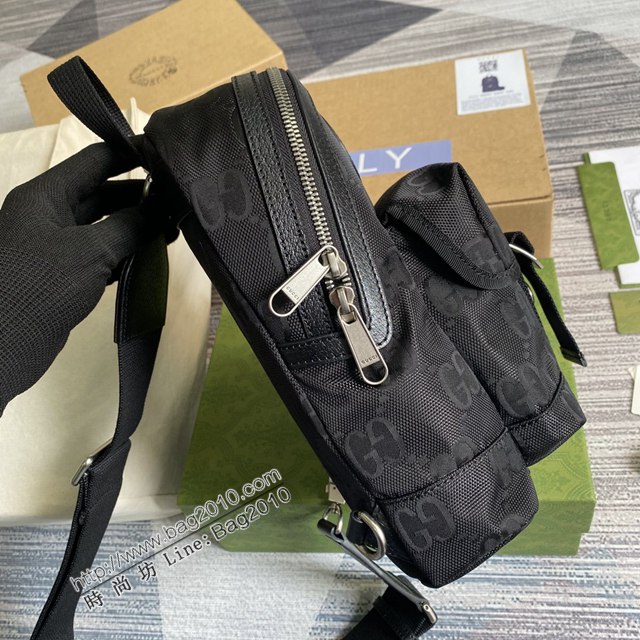Gucci新款包包 古馳胸包挎包 Gucci男士單肩斜挎包 658631  ydg3082